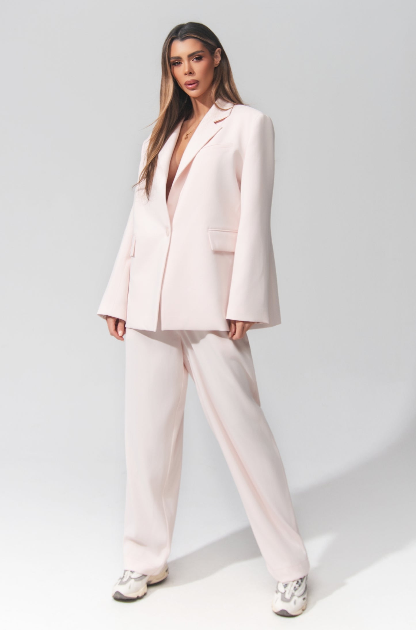 Cardiff Oversize Blazer Peach