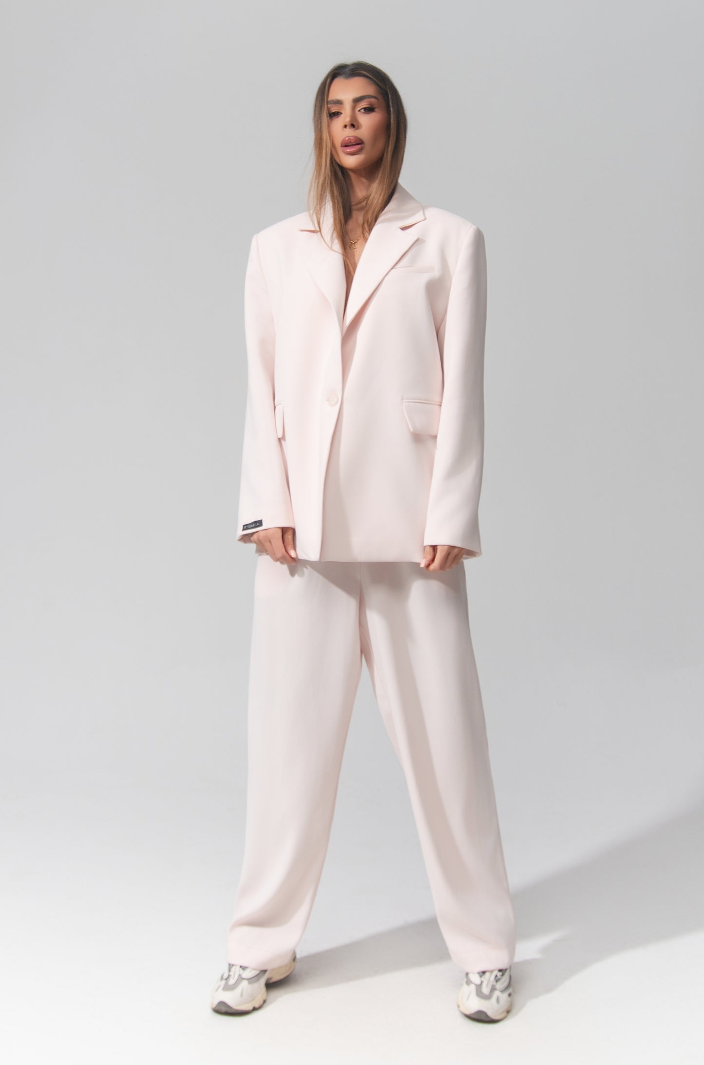Cardiff Oversize Blazer Peach